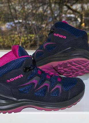 Ботинки треккинговые детские lowa innox BSDx junior hiking kids slovakia 34 г. оригинал