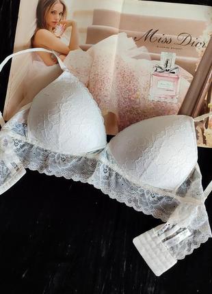 Біле мережеве bralette secret possessions size l/14/16
