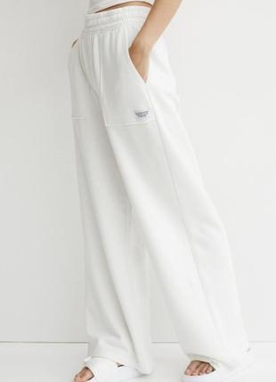 Штаны спортивные палаццо h&m
