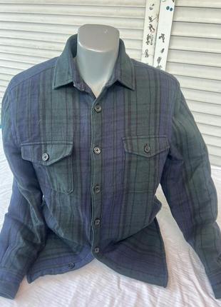 Рубашка теплая мужская