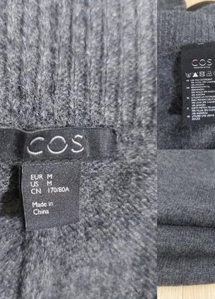 Вязаные шерстяные штаны, брюки из смеси шерсти, кашемира, ангоры  cos10 фото