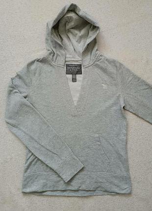 Женский зимний свитшот abercrombie &amp; fitch