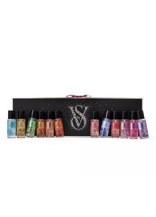 Подарунковий набір вікторія сікрет. подарунковий набір з 12 блисків victoria's secret