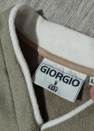 Мужская флисовая кофта / giorgio / толстовка / свитер / мужская одежда /