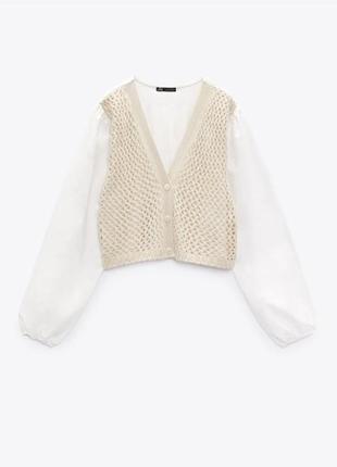 Кофта-кардиган zara