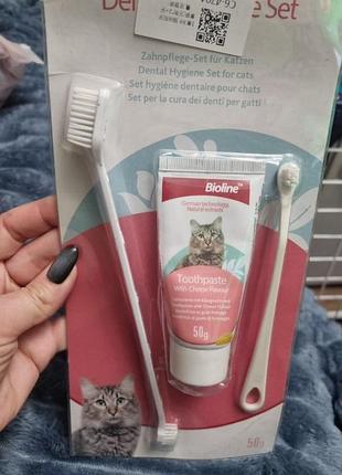 Набір для котів гігієна для зубів