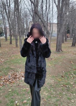 Норкова шуба fg furs