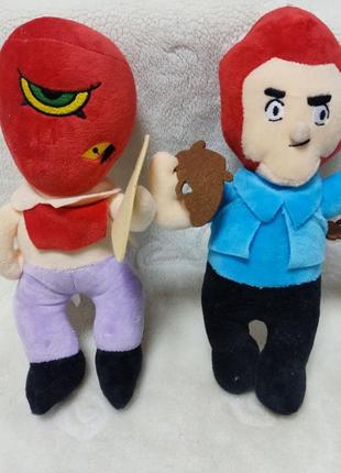 М'яка іграшка тара из бравл старс (26 см)   м'яка іграшка jo jo герой brawl stars кольт бравл старс,