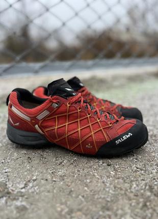 Salewa gore tex полуботинки оригинал 43 размер кроссовки wildfire s gtx