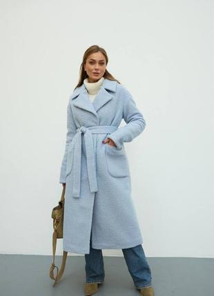 Пальто букле зима