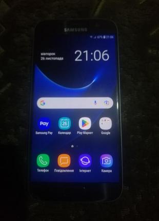 Мобильный телефон 
samsung galaxy s7 duos