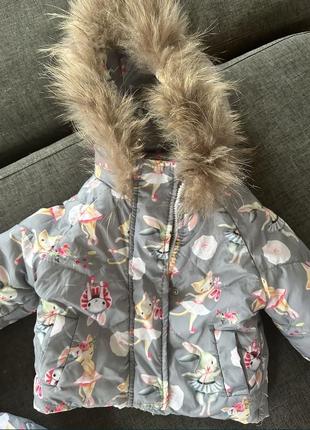 Детский комбез комплект зимний