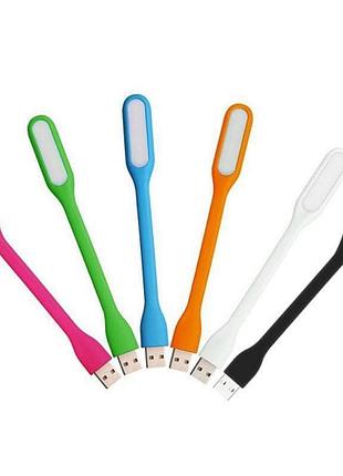 Usb лампа гнучка, колір: випадковий