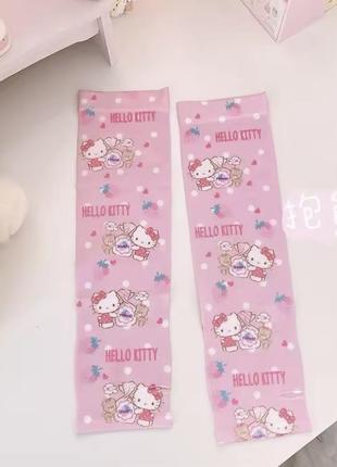 Рукава митенки длинные котти