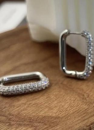 Сережки в стилі massimo dutti