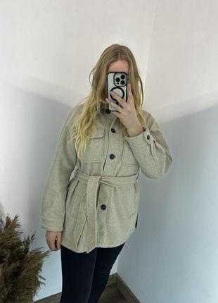 Пальто сорочка zara m