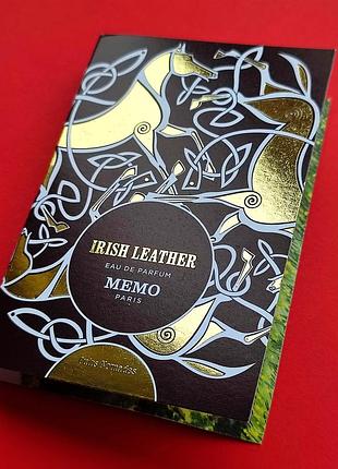 Memo paris irish leather парфум унісекс, 1.5 ml (оригінал)