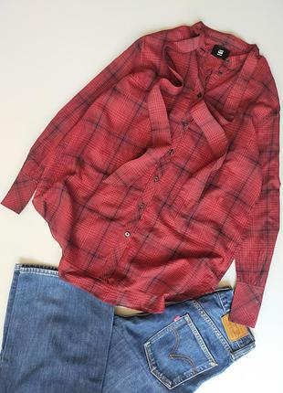 G star raw сорочка у клітинку туніка