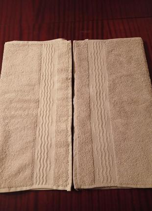 Полотенце махровое 48×90 хлопок турция 2 шт.