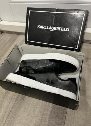 Прозрачные кроссовки karl lagerfeld