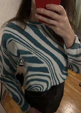 Кофтинка джемпер stradivarius укорочена