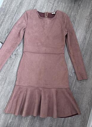 Платье из замши 4