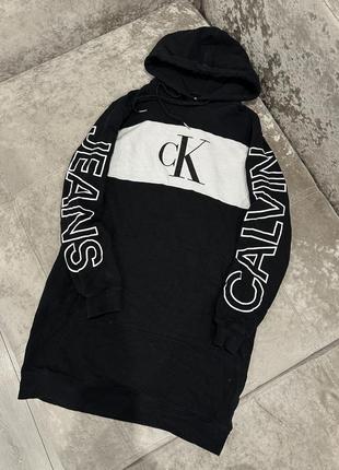 Платье кофта худи calvin klein
