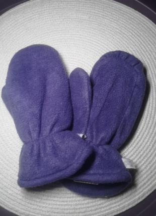 Флисовые перчатки
