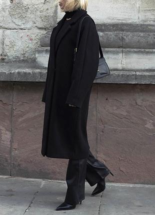 Пальто чорне