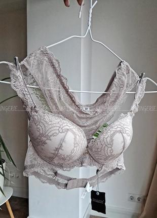 Комплект белья balaloum 9436 кофе