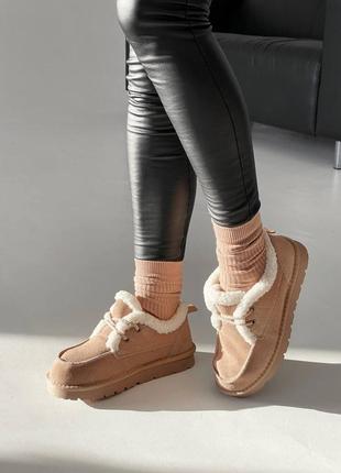 ❄️ мини угги на шнуровке, автоледи, 9835