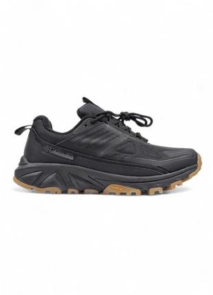 Крутые зимние кроссовки columbia anti-impact gore-tex • black •