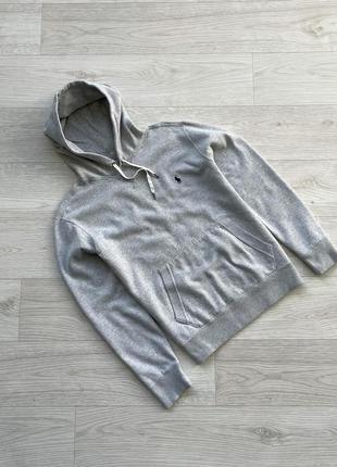 polo by ralph lauren vintage fleece hoodie grey 649 179860289 Polo Ralph