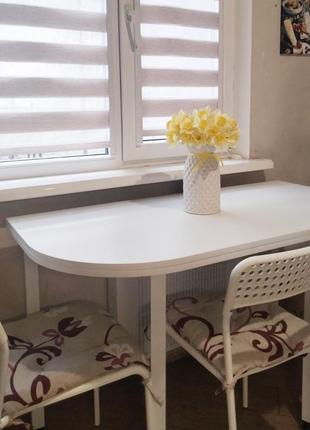 Стіл обідній розкладний. кухонний стіл.