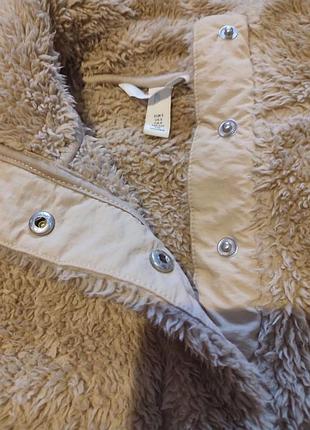 Плюшевый худи тедди от h&amp;m