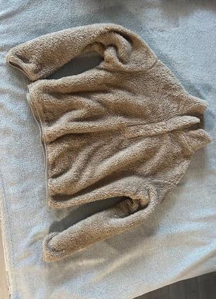 Плюшевый худи тедди от h&amp;m