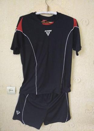 Костюм спортивный футбольный подростковый, шорты + футболка