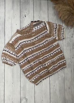 В'язана футболка, кофта m/l (38/40)