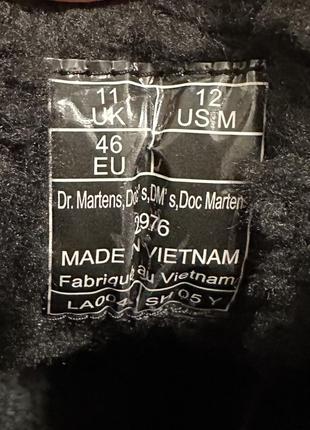 Зимние ботинки dr. martend 6