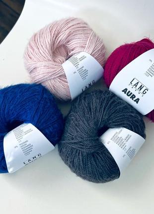 Пряжа aura lang yarns