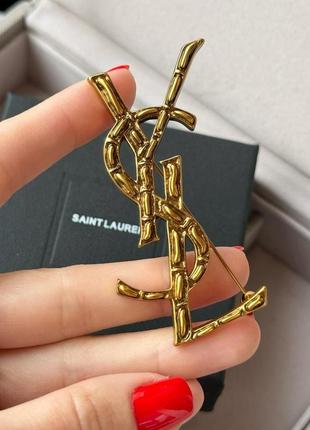 Брошка люкс ysl