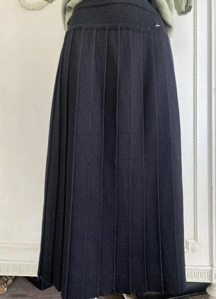 Спідниця міді вовна трикотаж micha