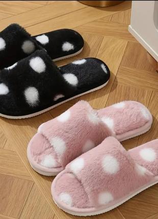 Тапочки женские розовые мягкие