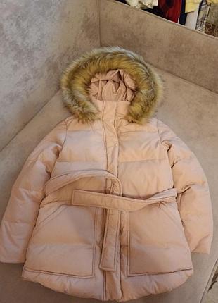 Куртка пуховик zara