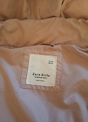 Куртка пуховик zara 2