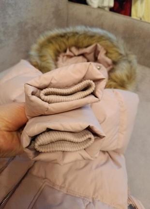 Куртка пуховик zara 4