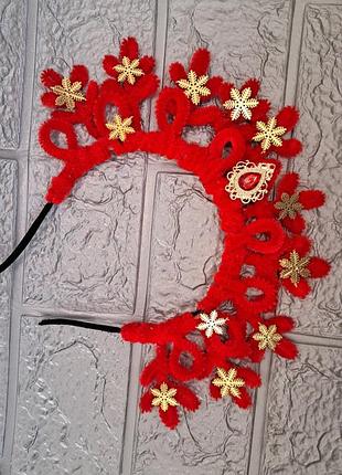 Обруч сніжинка