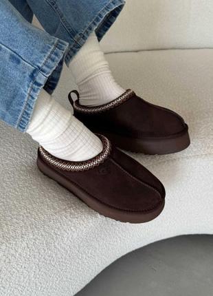 Угги ugg tasman platform brown