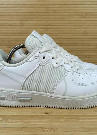 Кожаные кроссовки nike air force размер 36 (23 см.)