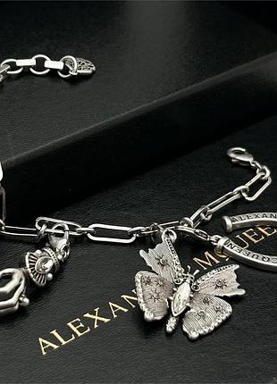 Браслет alexander mcqueen стерлинговое серебро